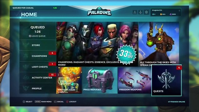 Paladins beta gameplay