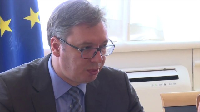 PRESIDENTI MAQEDONAS IVANOV ESHTE TAKUAR NE BEOGRAD ME HOMOLOGUN E TIJ SERB ALEKSANDER VUÇIÇ LAJM