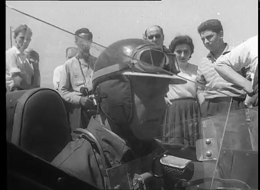On Board with Mike Hawthorne at Le Mans 1956 | D type Jaguar