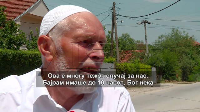 Ден на жалост во Глумово по вчерашната трагедија