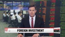 A rush of foreign investment into Korean stock market
