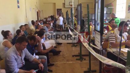 Report TV - Numërohen kutitë e para për Bashkinë Kavajë, kryeson PS