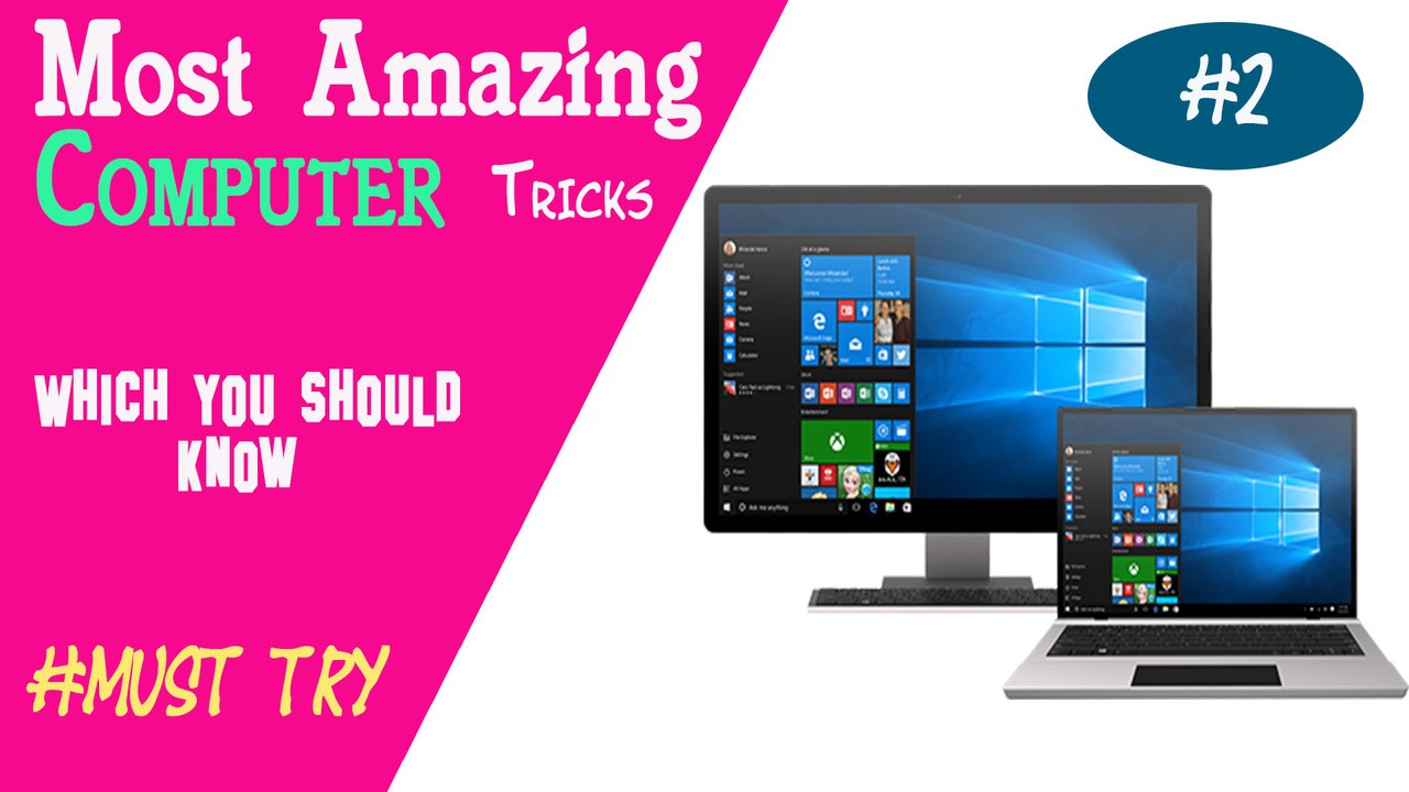 Magical Computer Tricks which you don,t know