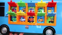 Autobus des œufs petit le le le le la jouet vers le haut en haut pop Tayo copains surprise surprise musicale enfant intelligent attraper un bus jouets disney