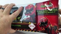Dinotrux Construction vs Destruction Mega Pack Unboxing with Mega Chompin Ty, Garby and 2