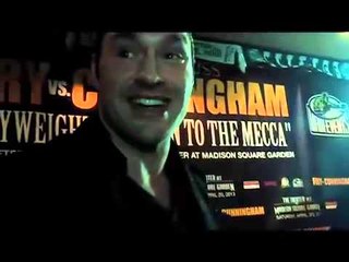 Tyson Fury and Nazim Richardson Going at it - jayson cross EsNews Boxing