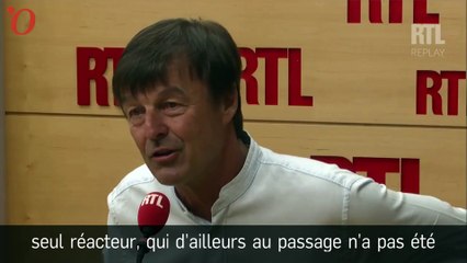 Nicolas Hulot veut fermer jusqu’à «17 réacteurs nucléaires» d'ici 2025