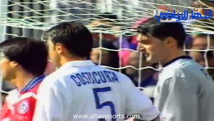 اهداف مباراة ايطاليا و تشيلي 2-2 كاس العالم 1998