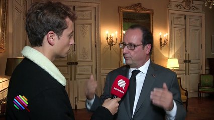 L'interview de François Hollande à propos de Poutine par Quotidien