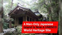 This Japanese island where women are banned is now a World Heritage Site