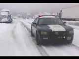 IMPRESIONANTE!! Cierran la autopista México-Puebla por nevada