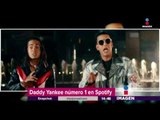 Daddy Yankee es el primer latino No. 1 en Spotify | Imagen Noticias con Yuriria Sierra