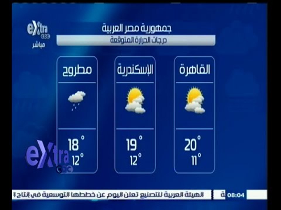 #غرفة_الأخبار | درجات الحرارة المتوقعة ليوم الأ...