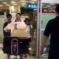 JANG KEUN SUK AT HANEDA AIRPORT ARRİVAL TO GIMPO AIRPORT KOREA 09.07.2017