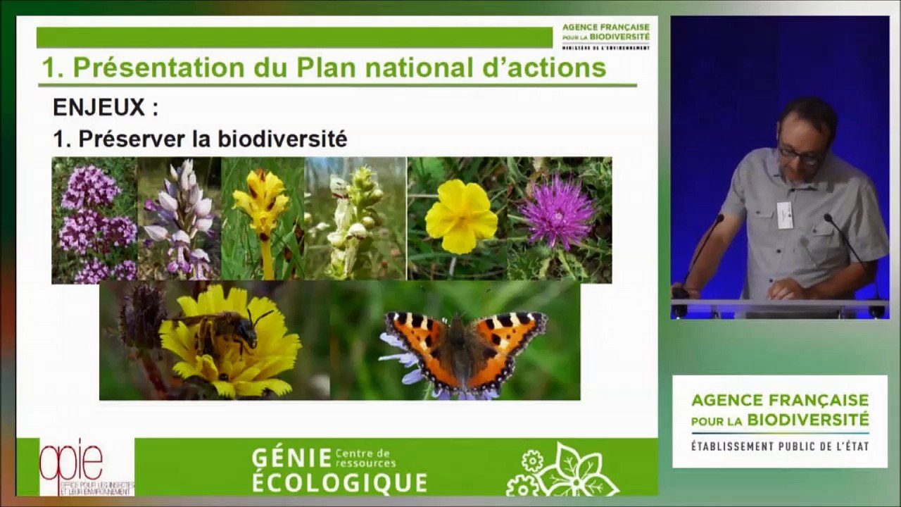 Intervention 13 Serge Gadoum - Office Pour les Insectes et leur Environnement - OPIE