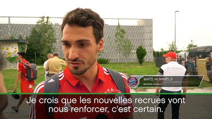 Bayern - Hummels : "Tolisso ? Celui que je connais le moins"