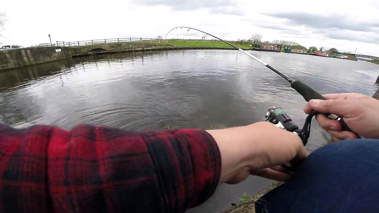 First Perch of the year! Ultra light lure fishing