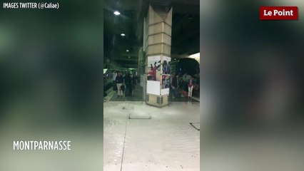 Orages à Paris : le métro sous l'eau