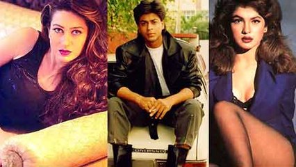 Shah Rukh Khan, Karisma Kapoor KINKY Answers To What They Wear To Bed!