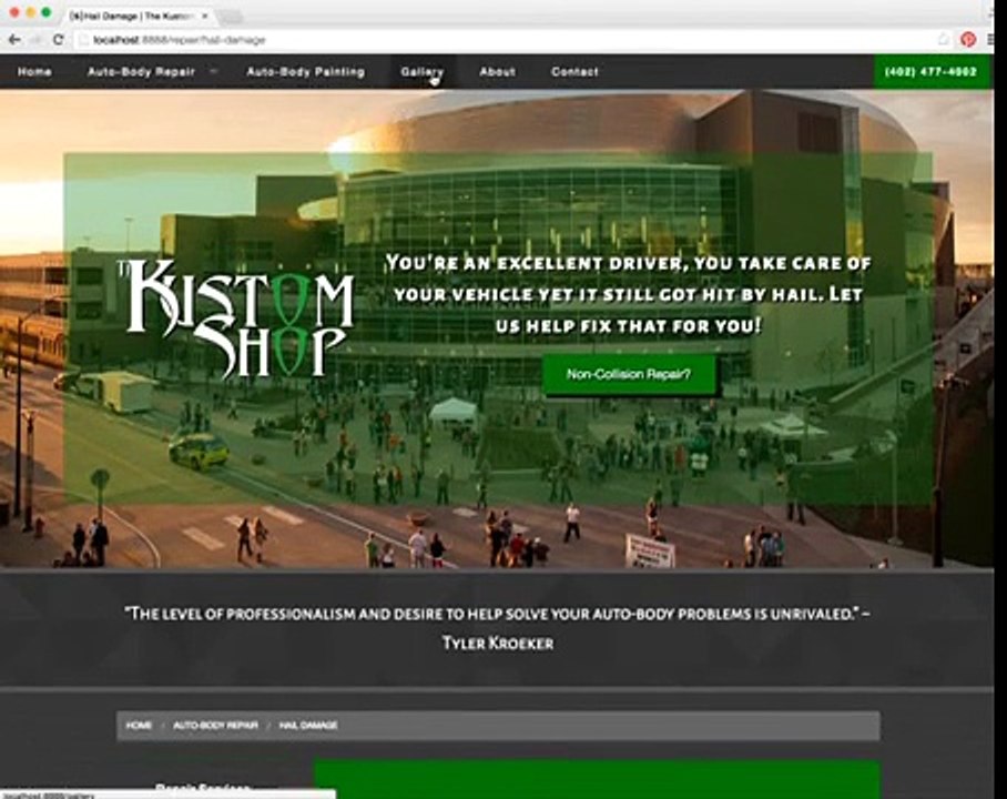 The Kustom Shop Lincoln Ne Website
