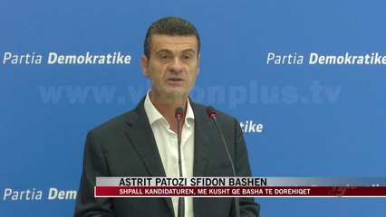 Скачать видео: Gara për kryetarin në PD, Astrit Patozi sfidon Bashën - News, Lajme - Vizion Plus