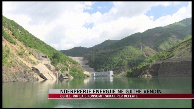 Ndërprerje energjie në gjithë vendin - News, Lajme - Vizion Plus