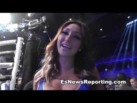ring girl says working fights was fun - EsNews Boxing