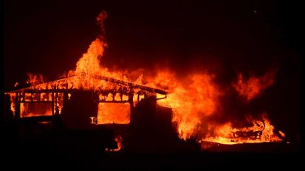 Feux de forêts monstres en Californie