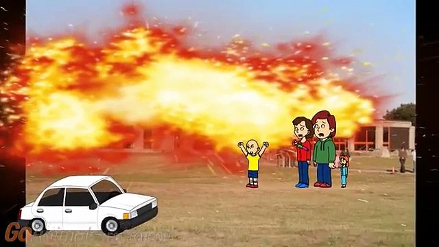 Caillou Destroys The Wright Brothers Museum and Gets Grounded