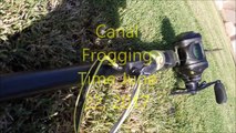 Canal Fishing with the Frog and Whopper Plopper