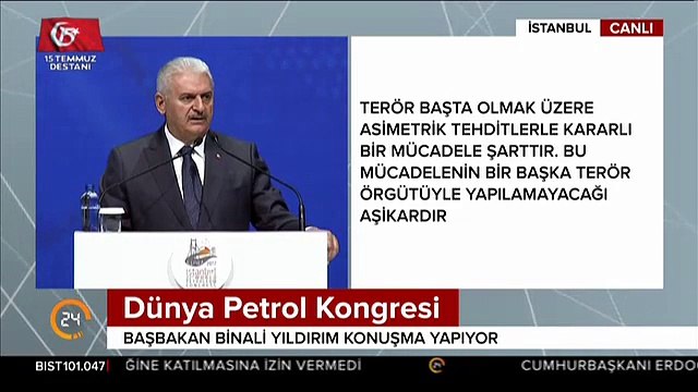 Başbakan Yıldırım: Enerji bir itilaf değil işbirliği alanıdır