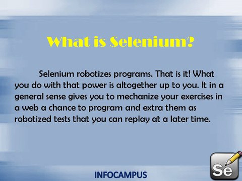 best selenium training institute in Bangalore