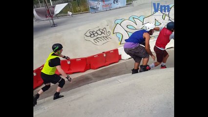 Roller skatecross à Toulon