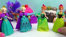 Ana muñecas congelado de princesa Reina juguetes Disney elsa arendelle magiclip mini barbie