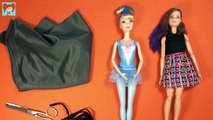 Sindirellanın Hareketli Barbie Bebeğe Dönüşümü ve Dikişsiz Kıyafet Yapımı Oyuncak