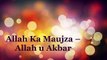 Allah Ka Mojza - Allah Ka Azab - Miracles of Allah