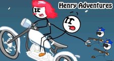 Henry Stickman Adventures Part 1 - Henry and Girlfriend Escaped - Funny Stickman Video