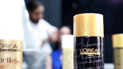 L'Oréal Professionnel  تعلّمي تطبيق تسريحة الكعكة المنخفضة مع