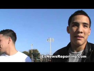 Former mexican olympian oscar valdez talks Boxing