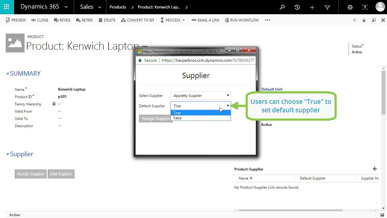 Purchasing Assistant Plugin for Dynamics CRM By AppJetty