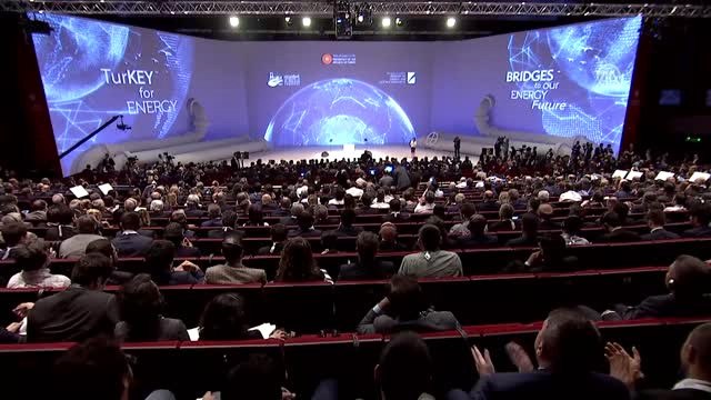 22. Dünya Petrol Kongresi - Azerbaycan Cumhurbaşkanı Ilham Aliyev