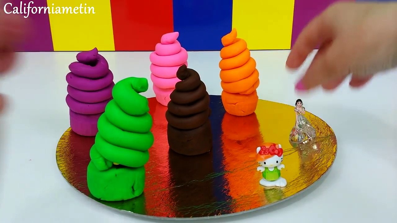 Crème petit gâteau bonjour Salut de la glace minou merveille souris porc jouer Doh surprise teletubbies mickey peppa