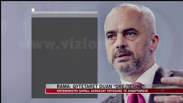 Rama: Drejtësia, administrata e arsimi janë prioritetet e qeverisë - News, Lajme - Vizion Plus