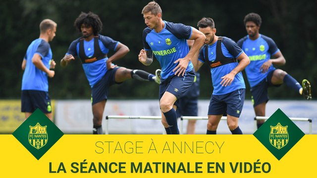 Stage à Annecy : la séance de lundi matin