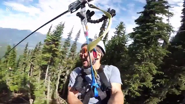 A ride on the longest and fastest zipline in North America