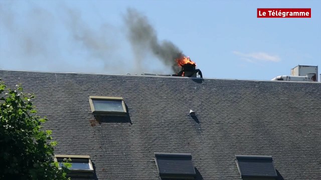 Quiberon (56). Incendie dans un restaurant à port Maria