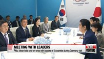 President Moon returns from Germany, gains international support in dealing with Pyongyang