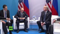 PRESIDENTET TRUMP DHE PUTIN SHTRENGOJNE DUART, ANGAZHOHEN PER NORMALIZIMIN E MARREDHENIEVE LAJM