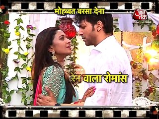 Rain romance of Raj and Preet