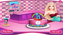 Permainan Barbie Hamil Memasak - Online Games - Pregnant Barbie Cooking Pony Cake Barbie D
